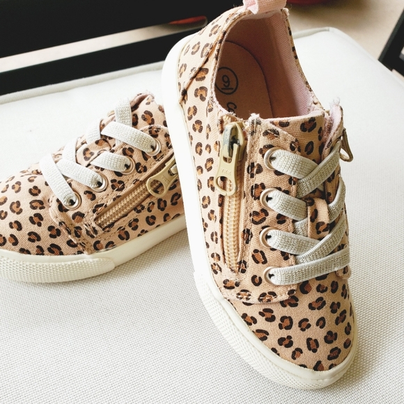 Cat & Jack Shoes Cheetah Sneakers Poshmark